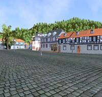 Markplatz Oberursel: Snapshot aus dem 3D Stadtmodel